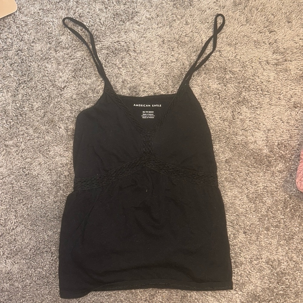 ✨American Eagle black tank✨